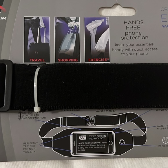 Stayfit+ expandable waist pack - Picture 4 of 5